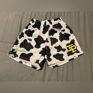 Inaka Cow Print Shorts